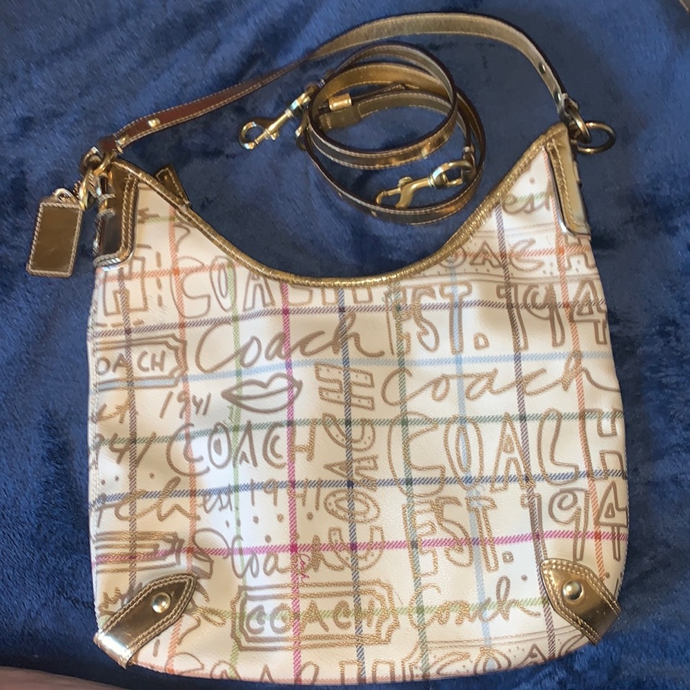 Coach Gold Purse